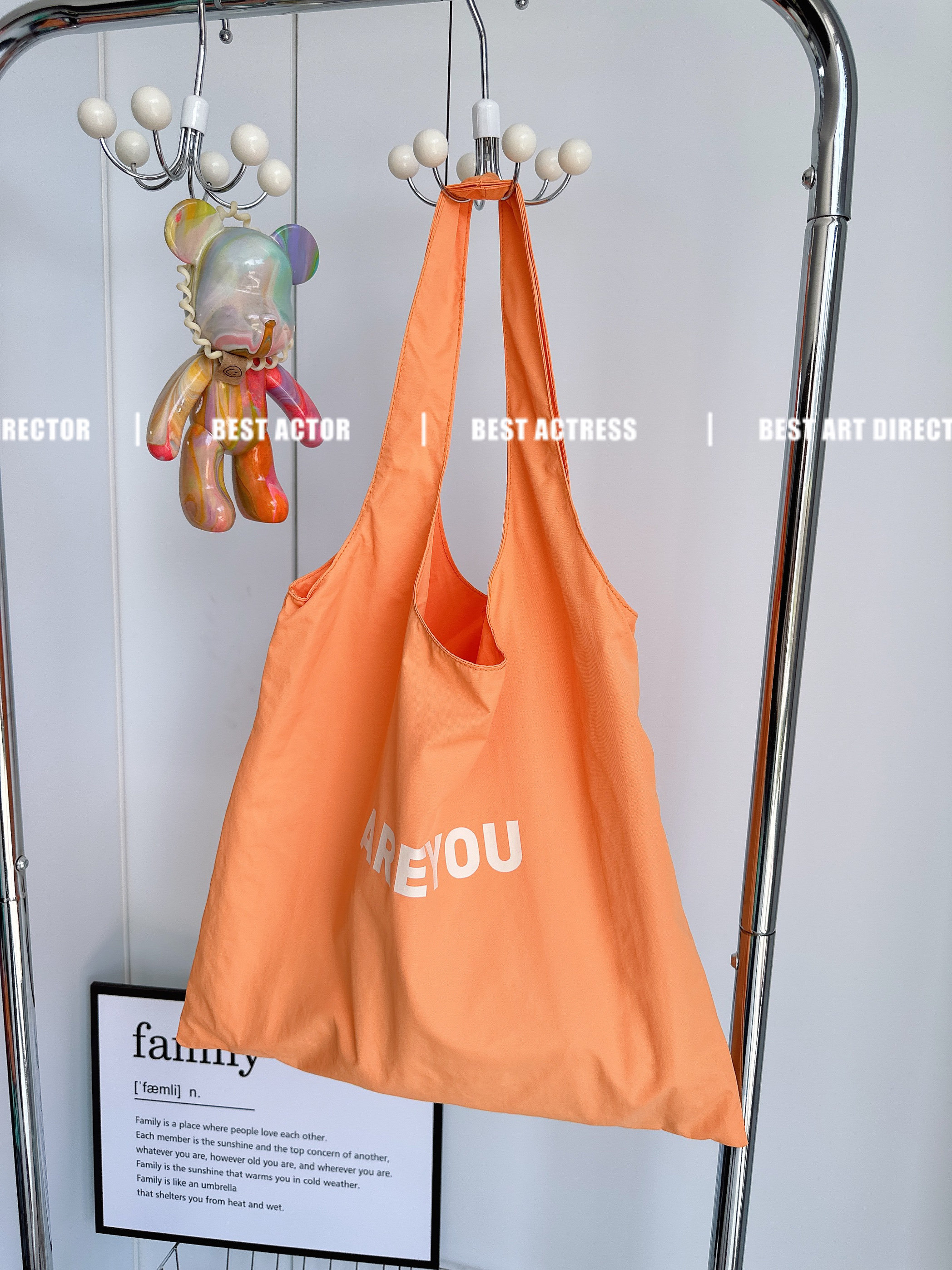 单肩包新款字母购物袋百搭女设计师款帆布包大容量薄款潮布包,淘宝优惠券,粉丝福利购,淘宝优惠卷