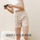 Three -gun underwear female pure cotton loose and breathable small floral lady panties new couple couple flat -angle underwear breathable and skin -friendly