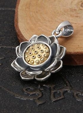 复古中国风时尚个性创意精致莲花