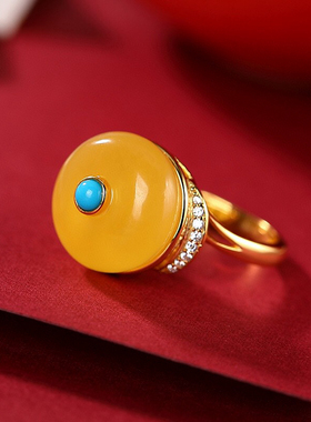 中古泰国三生三世天然风化老蜜蜡