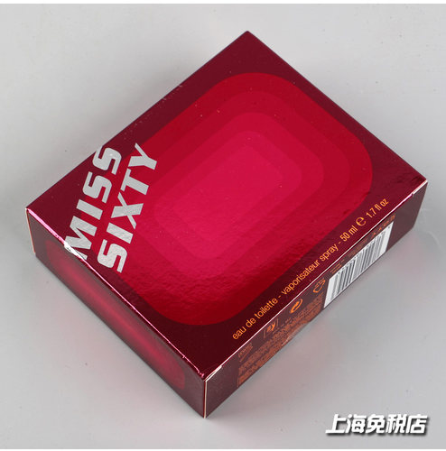 绝版正品Miss Sixty六十年代小姐同名女士香水50ML - 图3