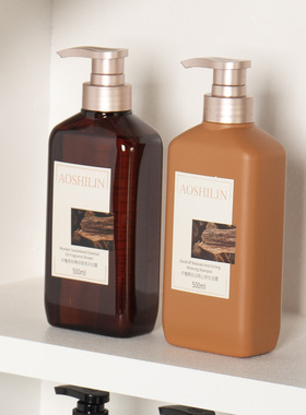 浴室柜美拉德色系洗护壁龛样板间