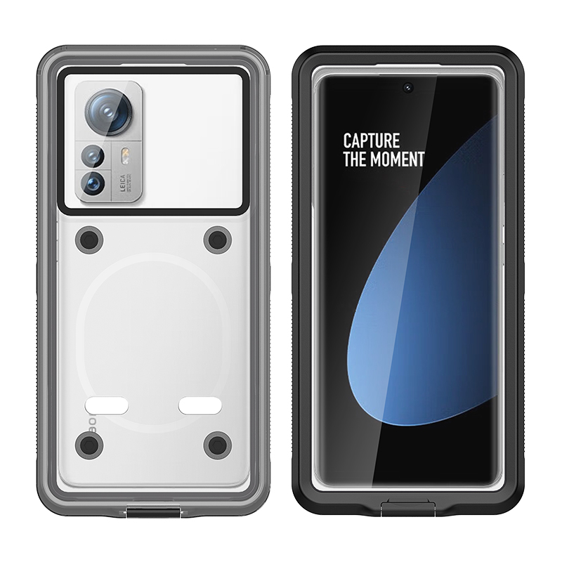 CallRun适用于小米12spro手机壳三防12s全包防水游泳潜水套可充电 - 图3