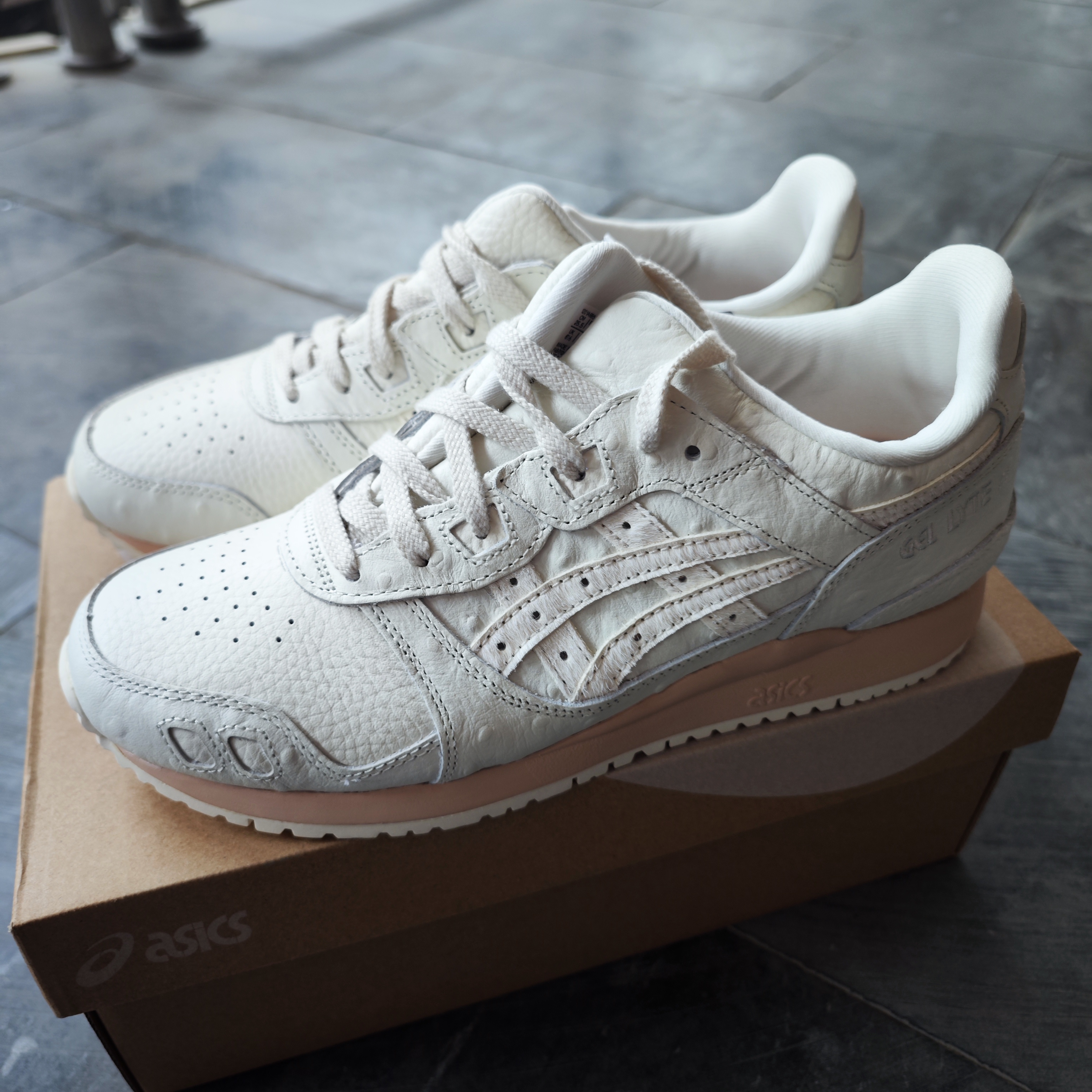 亚瑟士ASICS GEL LYTE III OG 1201A685-100复古休闲慢跑鞋-图2