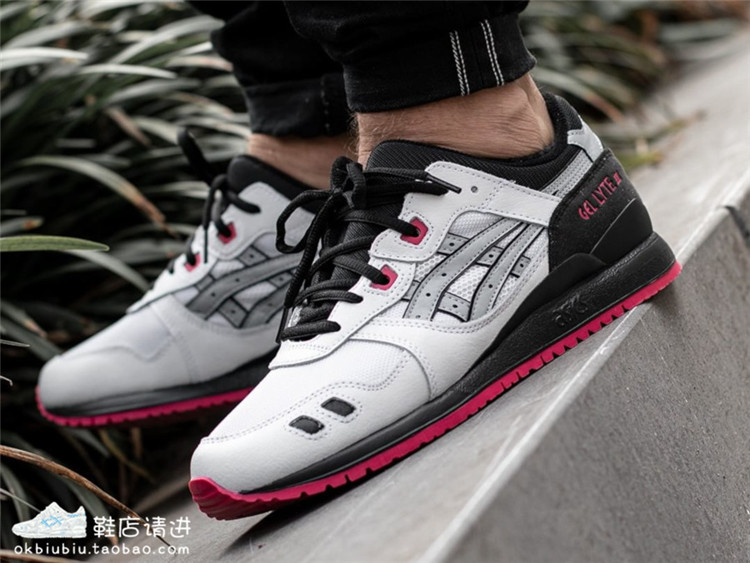 亚瑟士/AsicsTiger Gel Lyte III 1191A245-100男女复古休闲鞋-图2