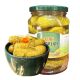 An appetizer for meals and crispy Russian convenience food with 0 fatty acids