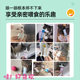 Cat strips, cat snacks, nutritional supplements, weight gain, wet food packs, canned cat snacks, 100 pieces, whole box of cat snacks