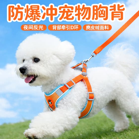 Vest style dog leash