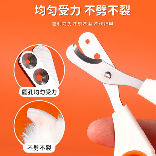 猫咪指甲剪指甲刀专用防抓剪指甲神器指甲钳猫爪兔子宠物狗狗用品 - 图1