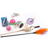 Игрушка, мятный колокольчик, котенок, кот