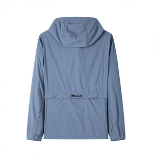 探路者防晒衣男士夏季新款轻薄UPF50+防紫外线防水连帽透气皮肤衣