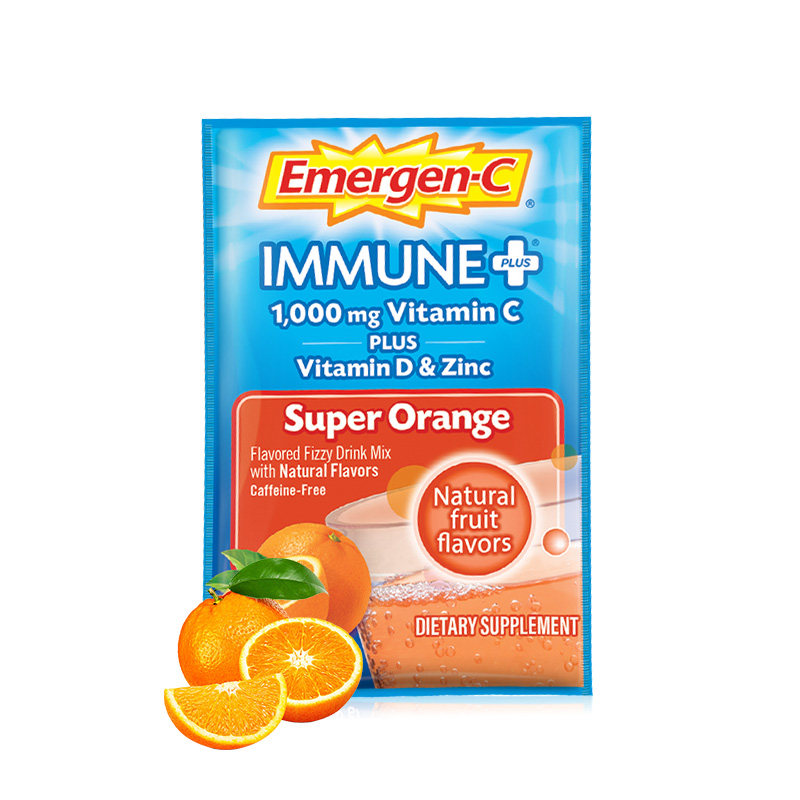 美国emergenc维生素c泡腾粉褪黑素 emergenc海外维生素C