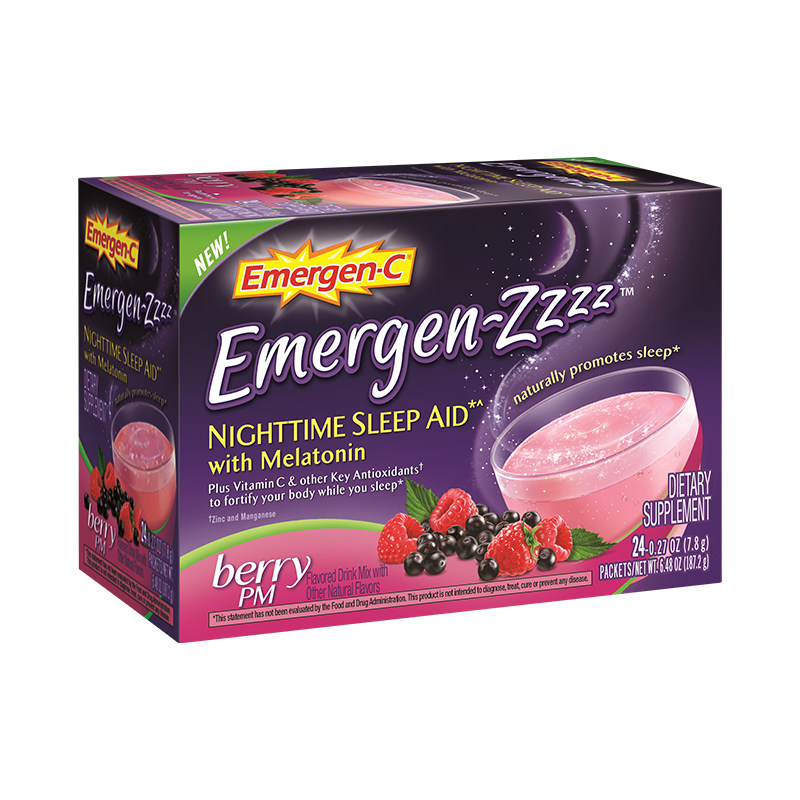 美国emergenc维生素c泡腾粉褪黑素 emergenc海外维生素C