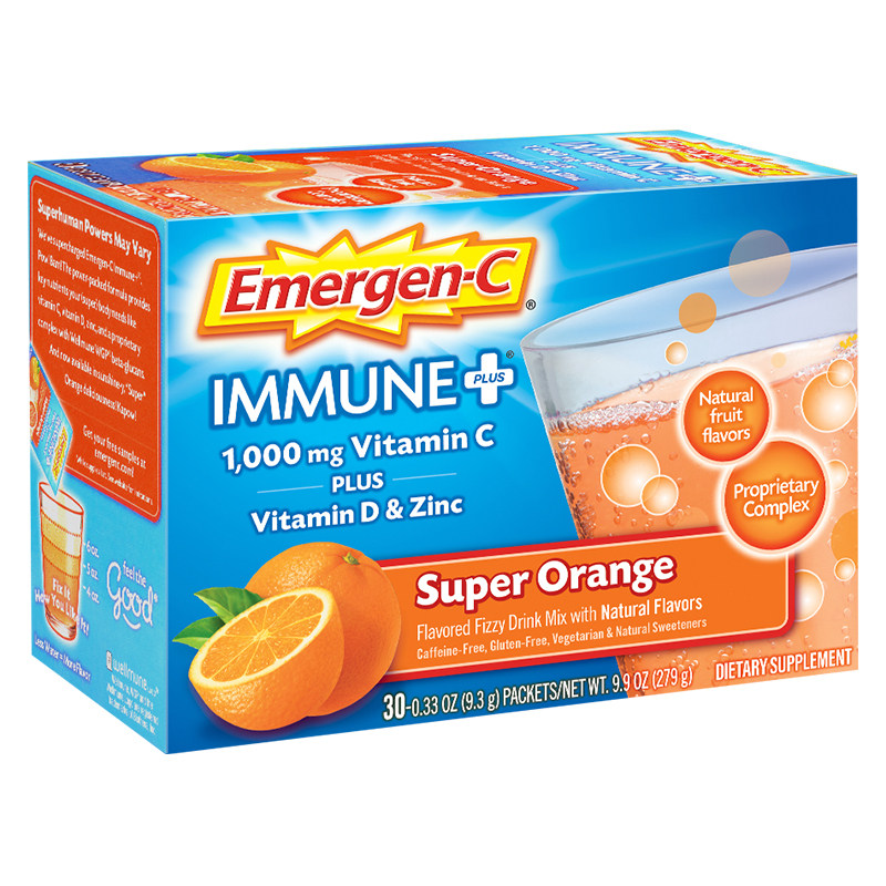 美国emergenc维生素c泡腾粉褪黑素 emergenc海外维生素C