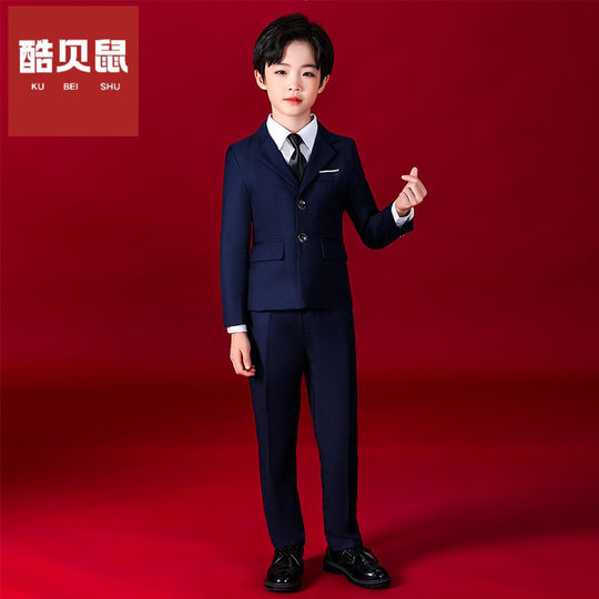 Western-style British-Korean style piano performance suit for middle-aged and older children