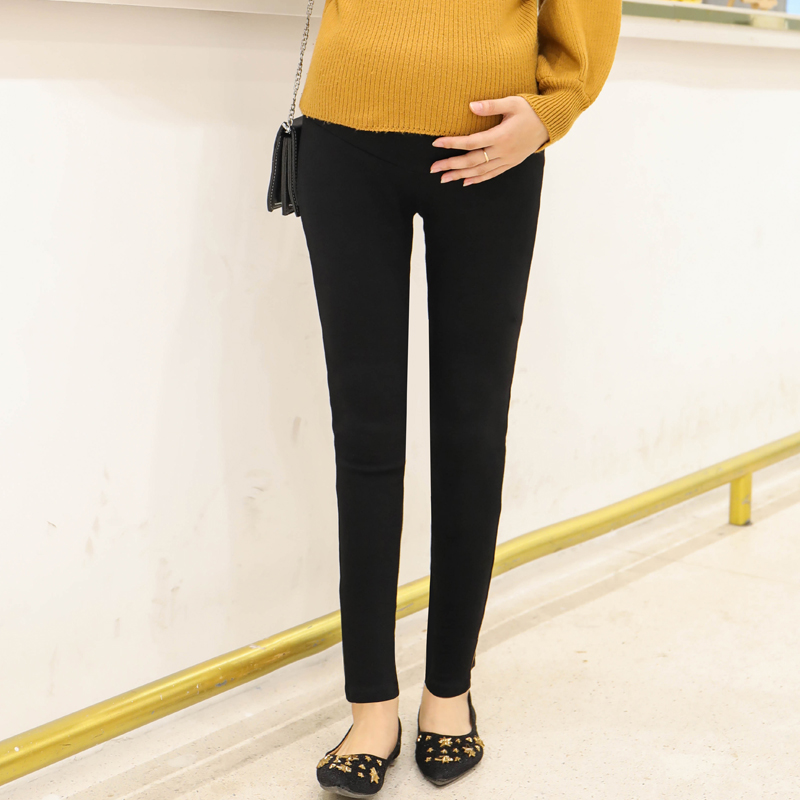 大码200斤孕妇裤子纯棉加绒打底裤 歌妮朵孕妇打底裤