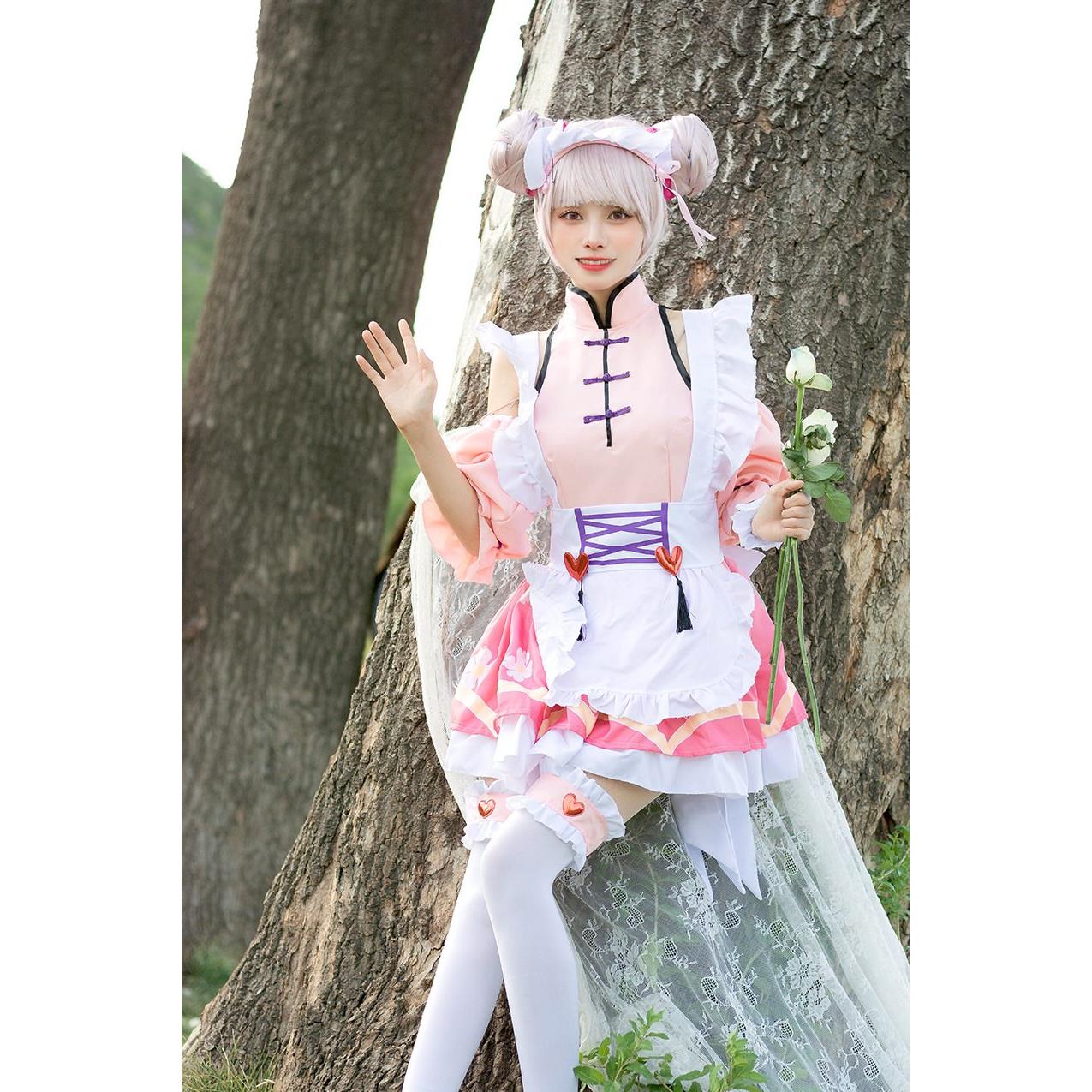 荣耀日系和服cosplay小乔女仆装动漫服装萝莉lolita洋装漫展 - 图1