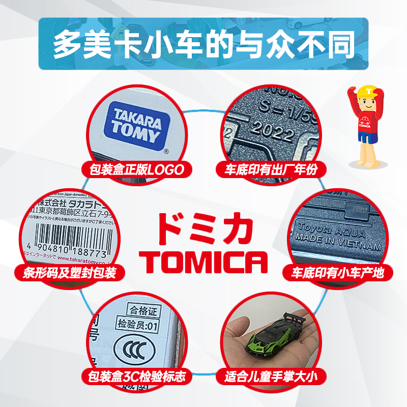 多美卡tomica兰博基尼跑车警车合金小汽车模型仿真收藏玩具车男孩-图3