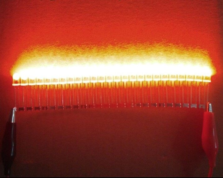 LED电子灯箱灯珠 高亮二极管红发红连体灯珠 5MM黄蓝绿白粉七彩灯,淘宝优惠券,粉丝福利购,淘宝优惠卷