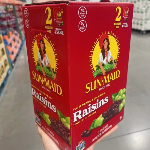 美国直邮 SUN MAID加州阳光少女葡萄干无核提子干零食烘焙零食 - 图0
