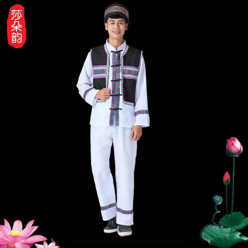 新款白族成人男女五朵金花舞蹈 莎朵韵民族服装/舞台装