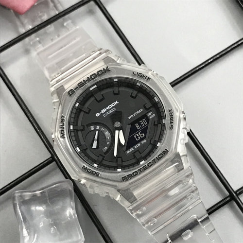卡西欧八角黑战士 GSHOCK农家橡树可口可乐手表男GA2100 GAB2100 - 图1