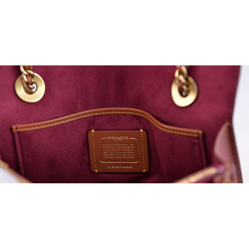 coach /蔻驰parker牛皮单肩斜挎包 KeanGlobal海外女士包袋