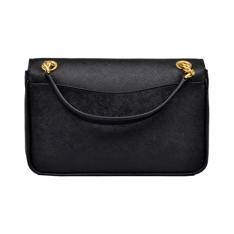 prada /普拉达新款十字纹链条包 KeanGlobal海外女士包袋