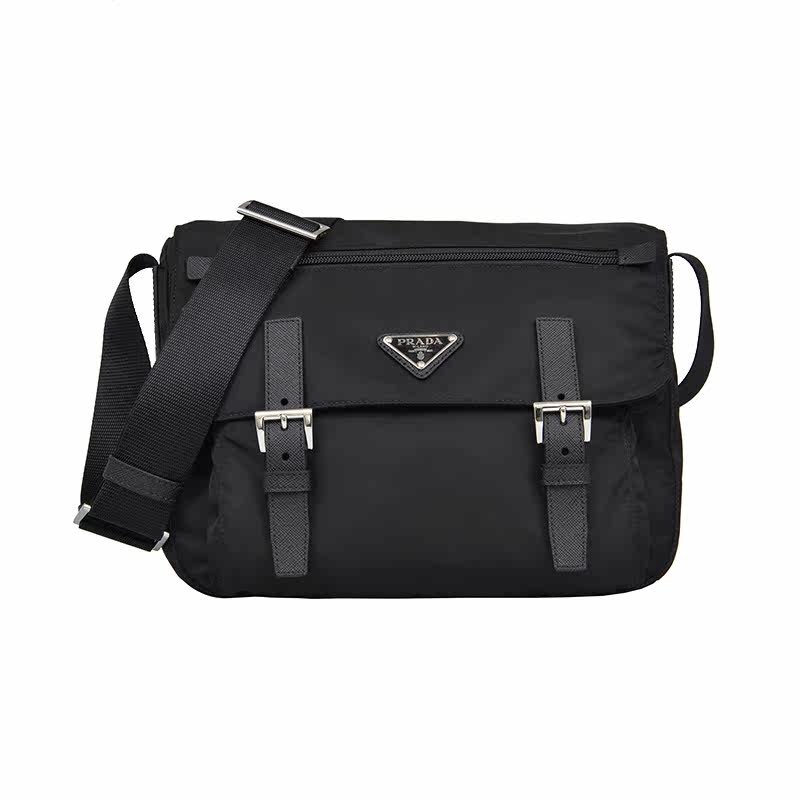 prada /普拉达欧美时尚拼接斜跨包 KeanGlobal海外女士包袋