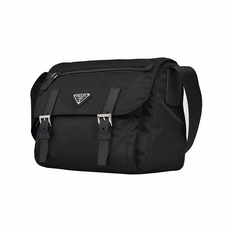 prada /普拉达欧美时尚拼接斜跨包 KeanGlobal海外女士包袋