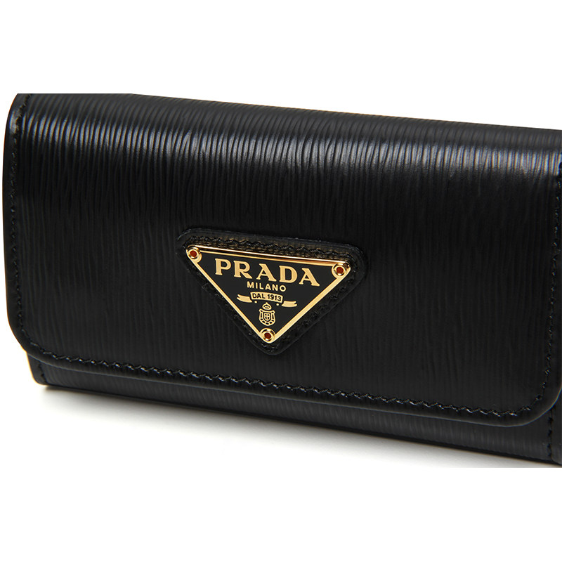 prada /普拉达十字纹牛皮手拿包 KeanGlobal海外女士包袋