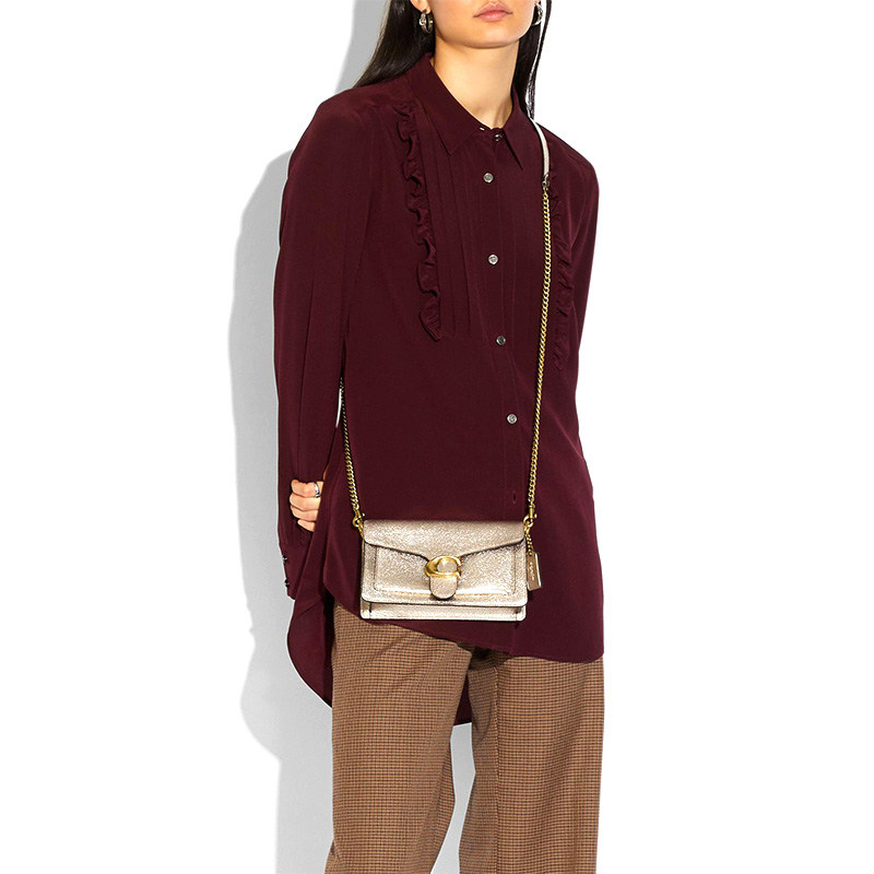 coach /蔻驰2020年新款铂金斜挎包 KeanGlobal海外女士包袋