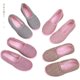 Winter cotton slippers, women's cotton shoes, striped indoor shoes, non-slip, warm and velvet, confinement shoes, maternity shoes, mother's shoes, women's shoes