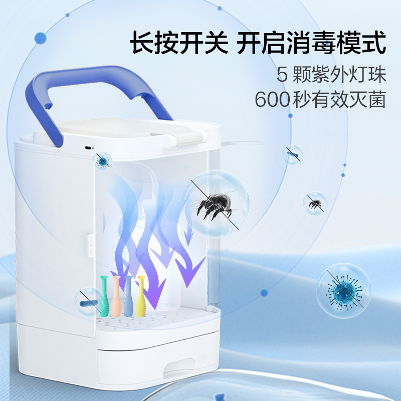 目邻爱尔小熊角膜塑形镜OK镜盒收纳盒角膜塑形镜塑性塑镜护理箱