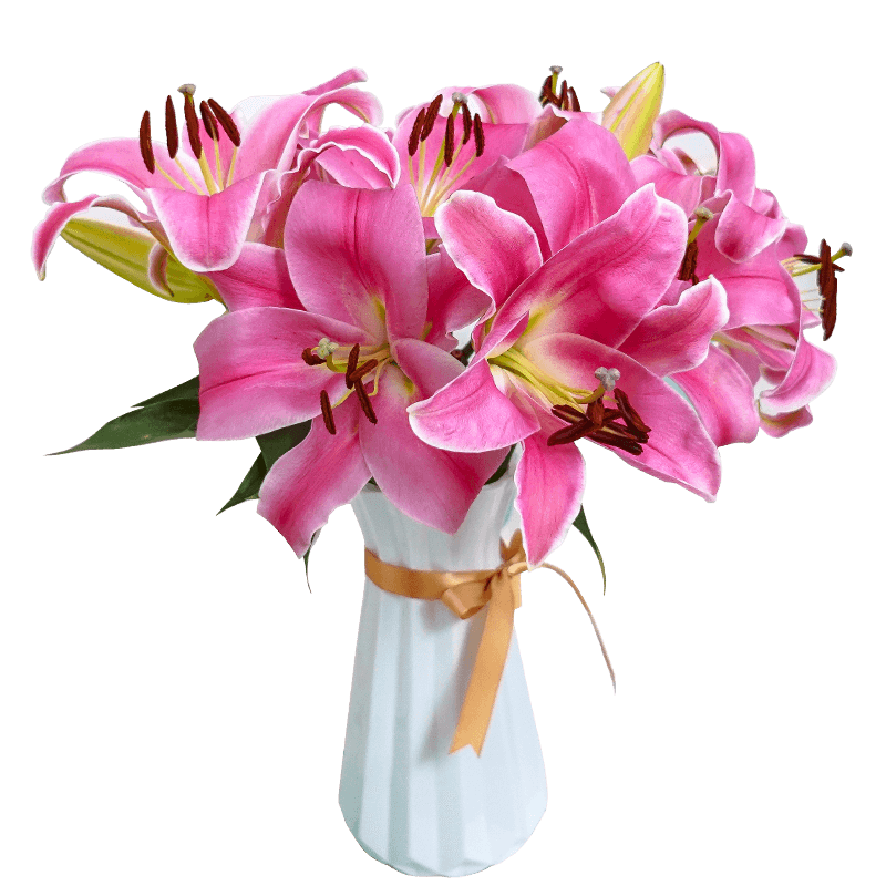 鲜花云南直发香水百合昆明基地玫瑰花向日葵生日花束水养速递同城 - 图3