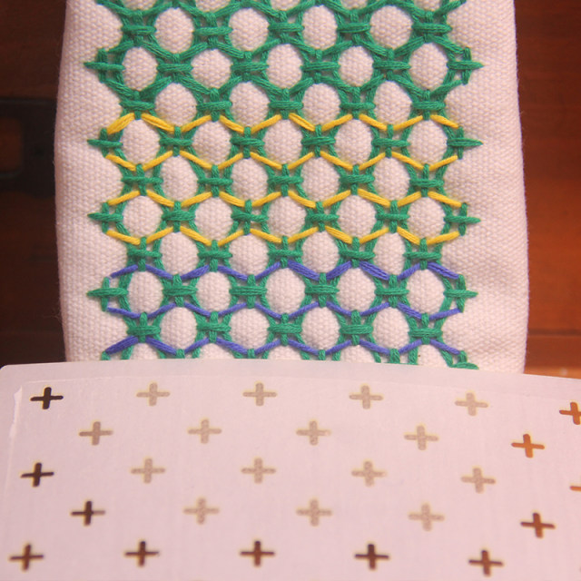 DIY Sashiko embroidery soft board template tea party coaster new product