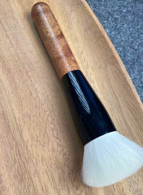 细微羊毛24/28口蘑大平头粉饼刷接龙定制团购专拍链接