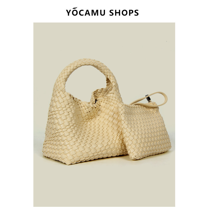 yocamu手工2023新款夏季编织包包 YOCAMU女士包袋