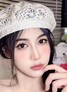 2026新款女士贝雷帽夏日薄款透气