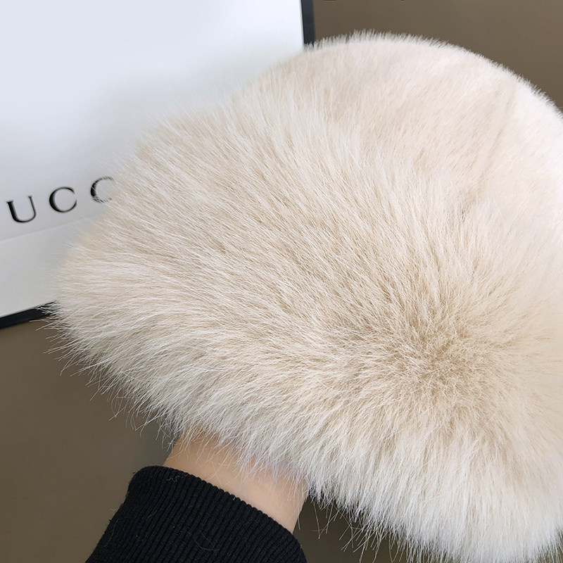 兔毛渔夫帽子女冬季护耳加厚保暖虞书欣同款蒙古帽百搭毛绒防寒帽,淘宝优惠券,粉丝福利购,淘宝优惠卷