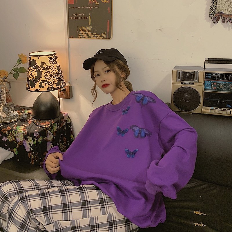 高街定制设计感小众waitmore潮卫衣 萧莲卫衣/绒衫