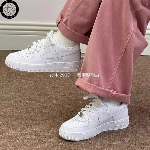 耐克/Nike Air Force 1 AF1 空军一号纯白经典板鞋DH2920 DD8959 - 图0