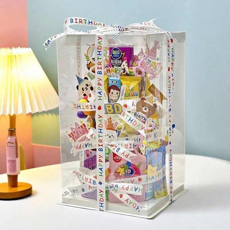 儿童生日道具仪式感零食蛋糕diy材料插件模型泡沫零食礼盒包装塔 - 图3