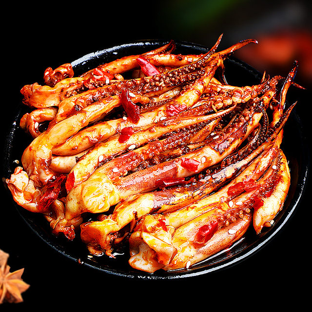 SF Express! Extra large squid tentacles fresh 5A commercial 0 additions