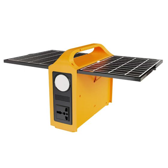 户外移动电源应急220v100w便携式太阳能带太阳能板多功能一体机