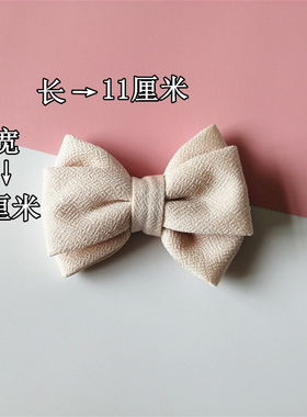 春夏新款淑女大蝴蝶结显瘦鞋花