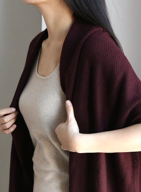 APCSHOP春秋暗扣休闲女披肩