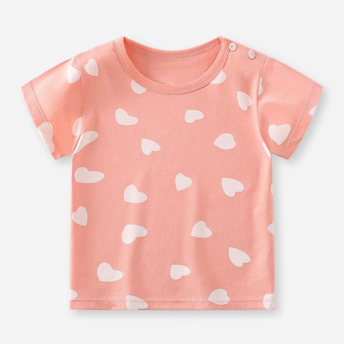 26年新款儿童短袖t恤纯棉小童夏季宝宝衣服男童薄款女童上衣夏款