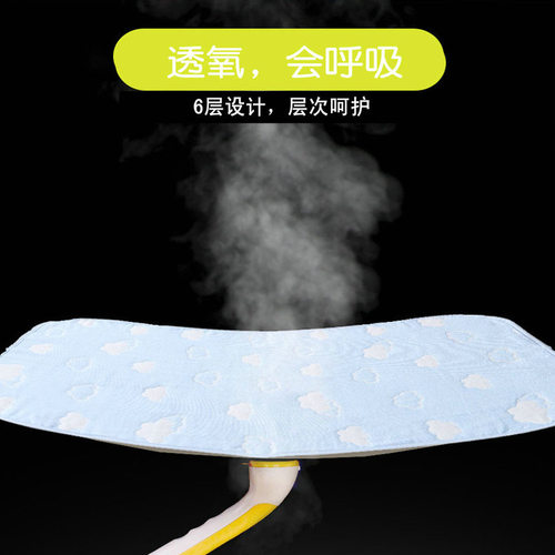 纯棉纱布隔尿垫婴儿防水可洗大号儿童透气宝宝夏天大尺寸床单超大 - 图2