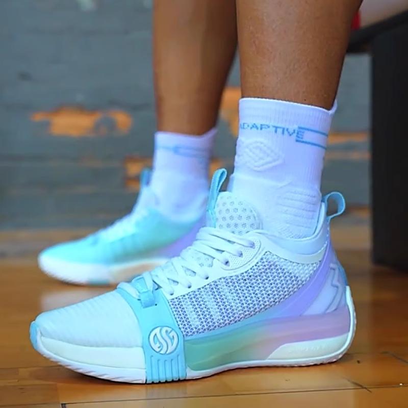 361° 戈登禅3PRO MOD室内缓震耐磨男低帮冰刀篮球鞋 672221117-4 - 图3